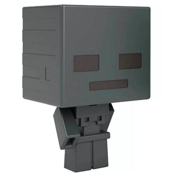 Minecraft Mob head minis - Wither Skelton-Sorvasztó Csontváz