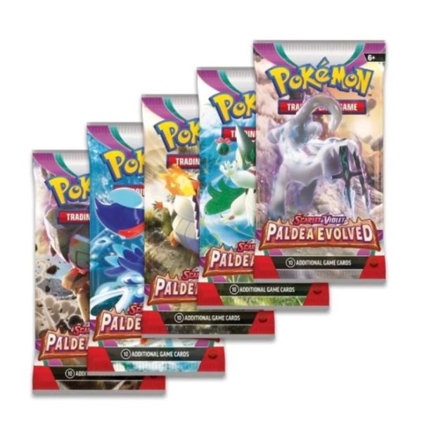 Pokémon - Paldea Evolded Booster kártyacsomag - 10 db-os