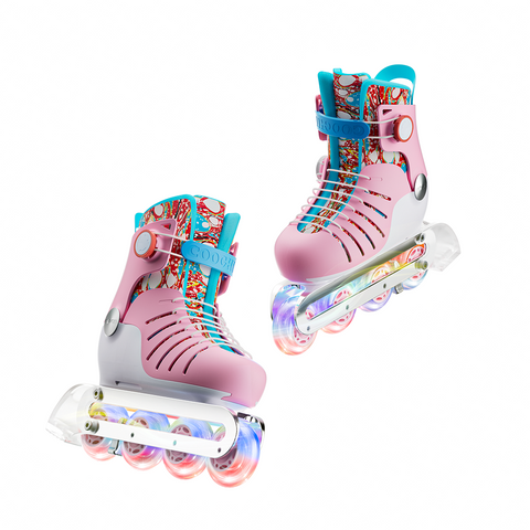 Cooghi R1 pink roller skates