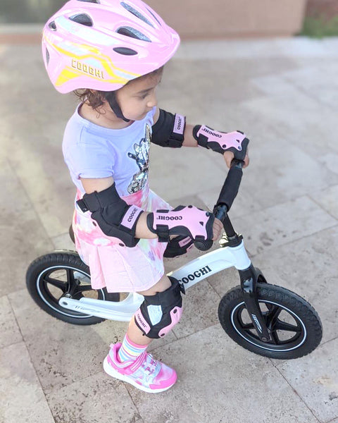 Cooghi bike brand S3 balance bike, seven-piece set of protective gear