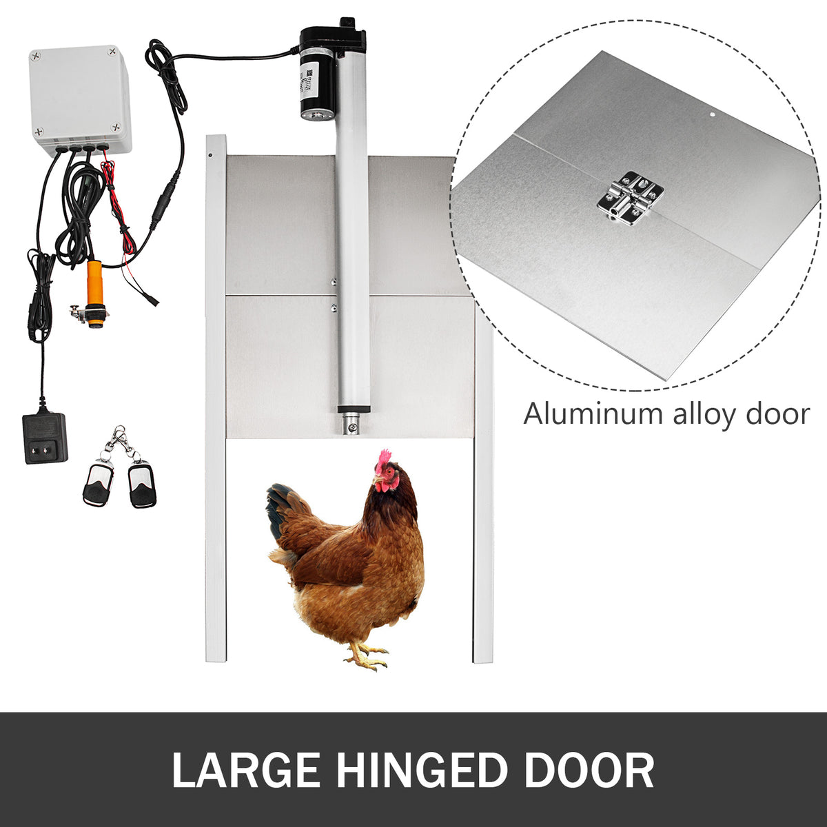 automatic chicken coop door kit