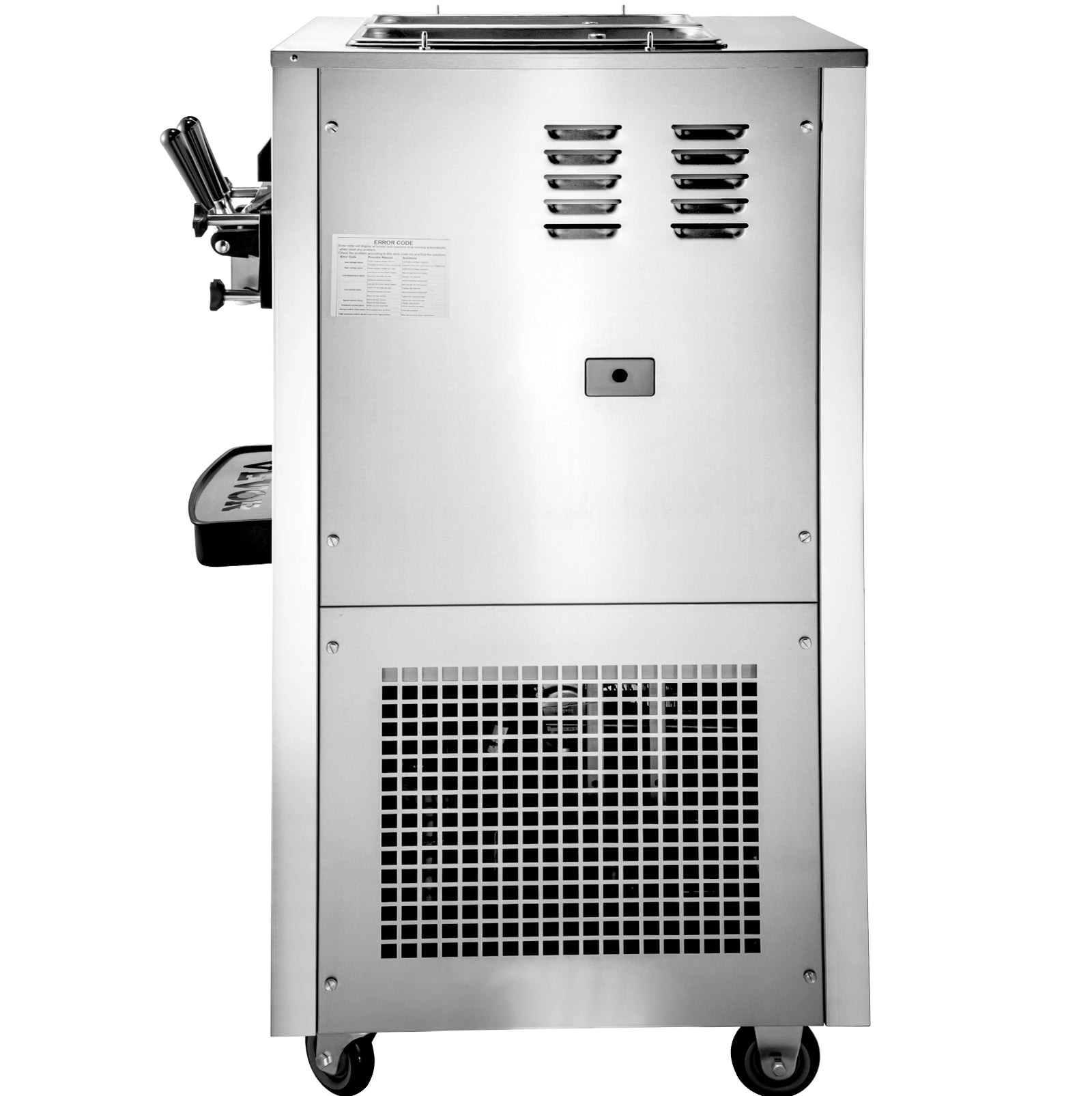 Vevor Commercial Ice Cream Machine Soft Serve Machine 3 Flavors Ice Cr