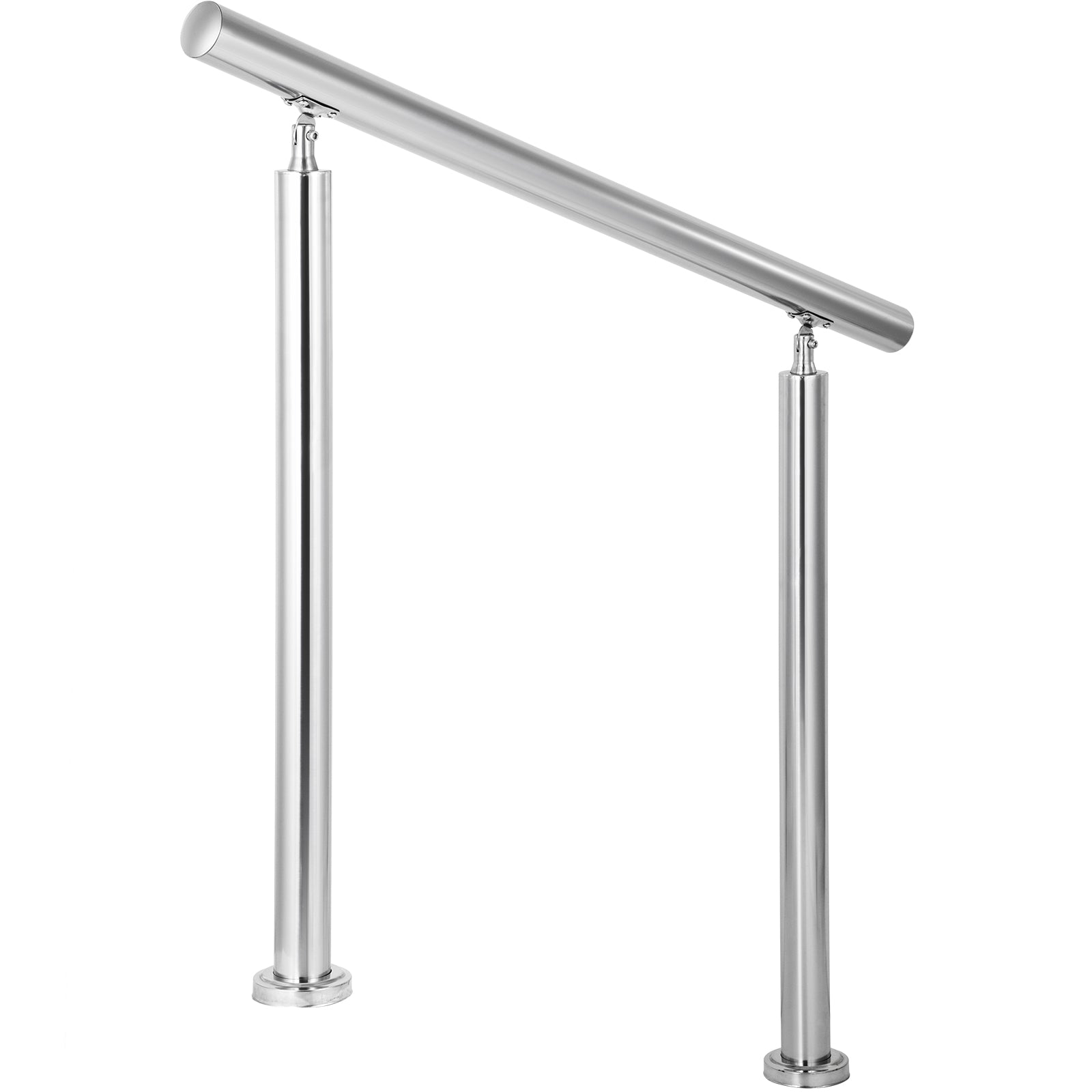 Vevor Handrail For Outdoor Steps Stainless Steel Handrail Fits 2 To 3