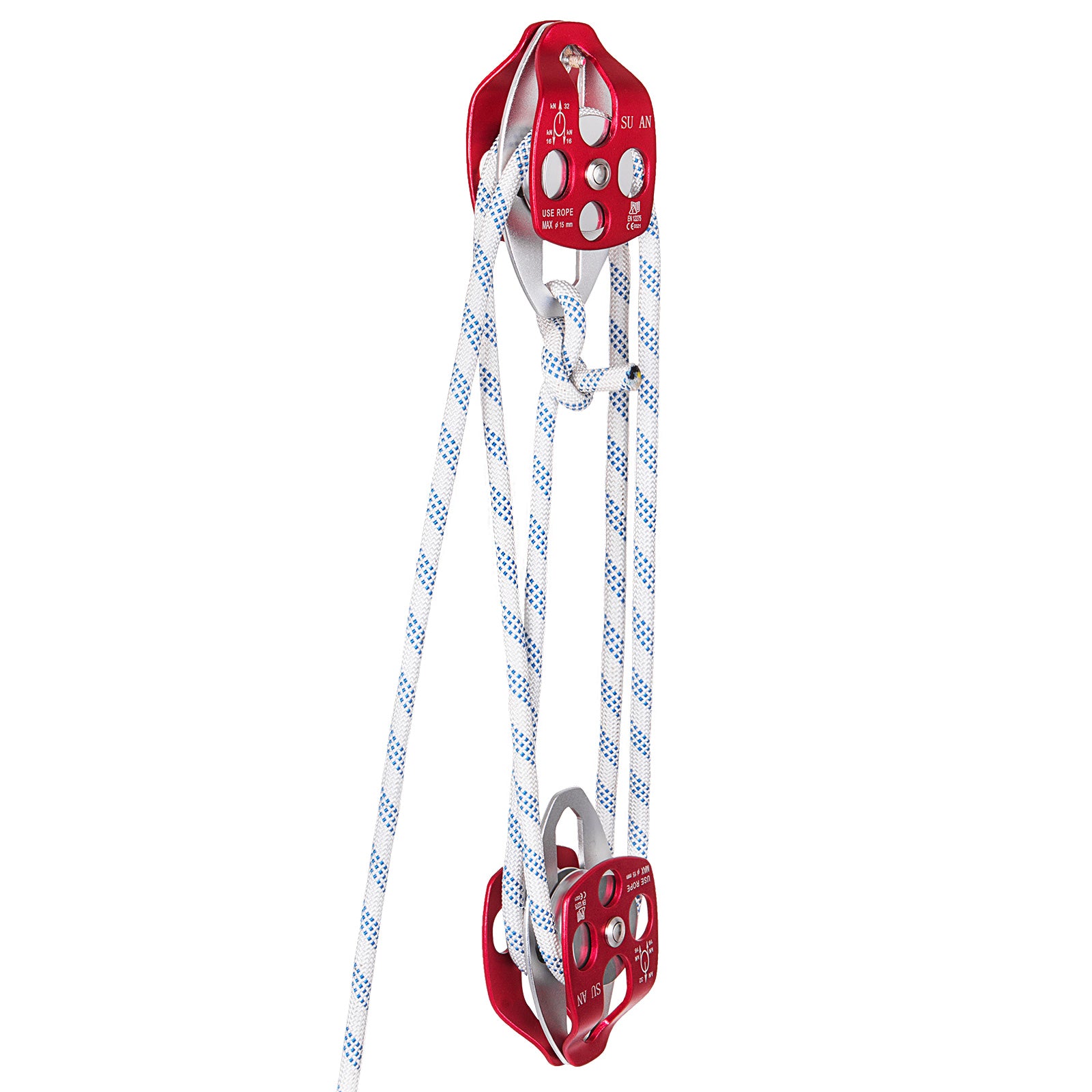 double pulley block and tackle