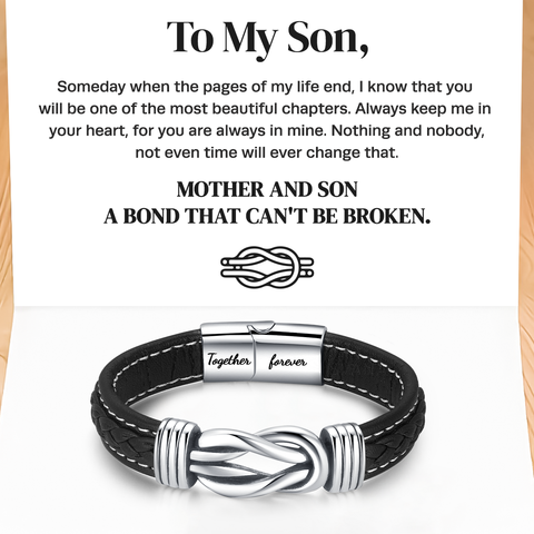 To My Son, Together Forever Knot Bracelet | SVANA – Svana Design