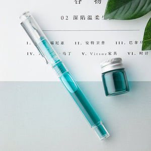 transparent ink pen