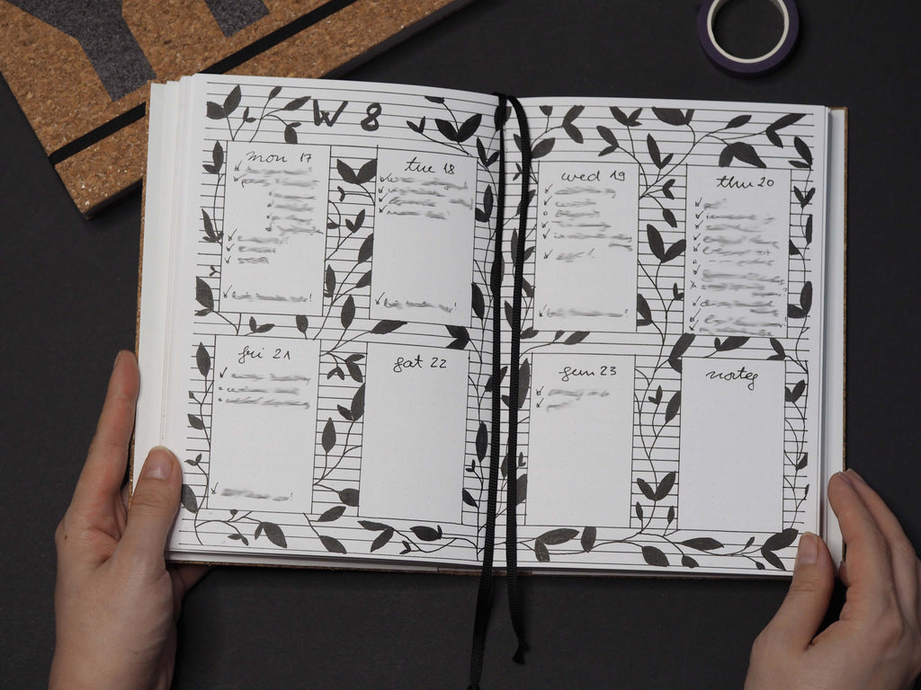 how to make a notebook bookmark diy