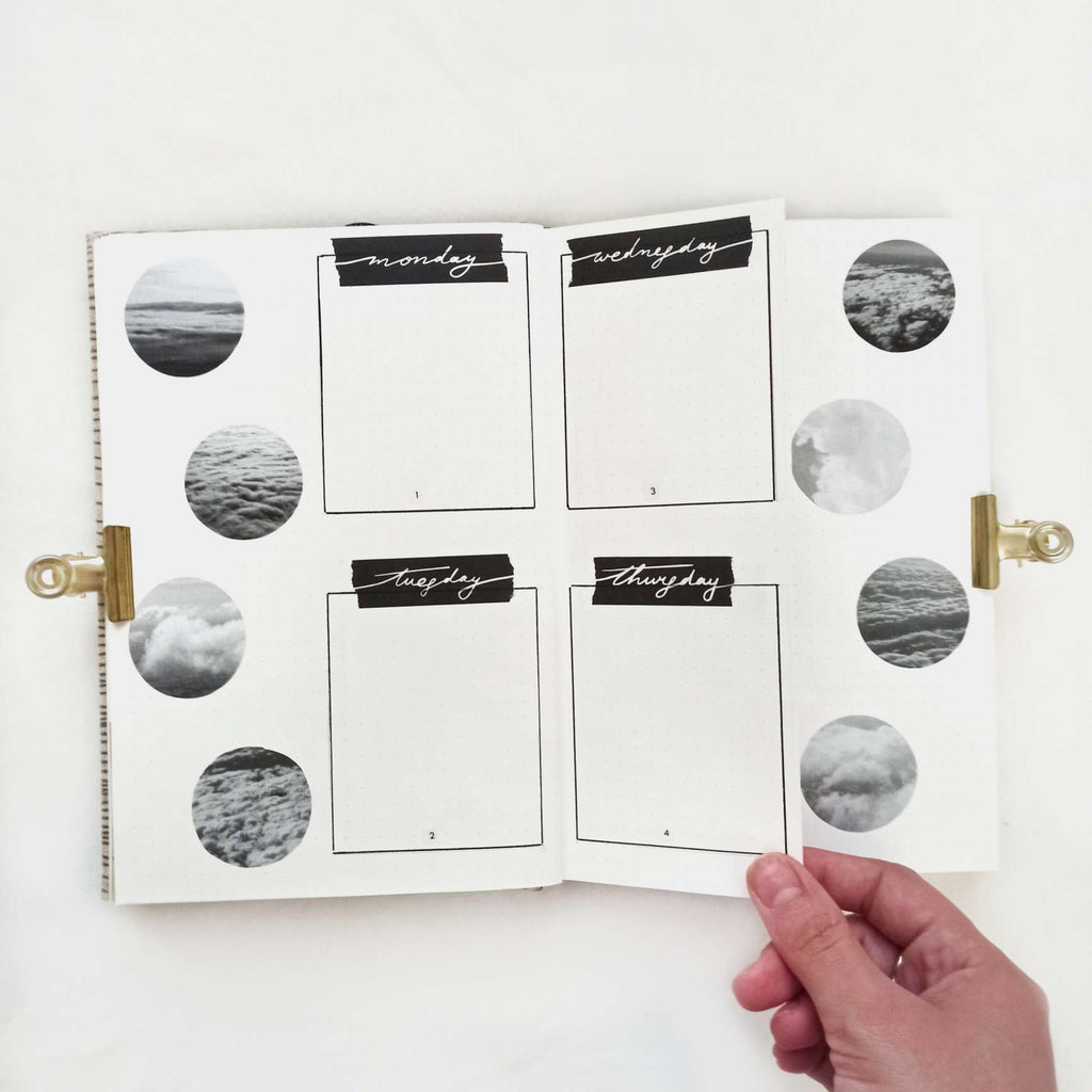 4 weekly spread layout ideas for your bullet journal