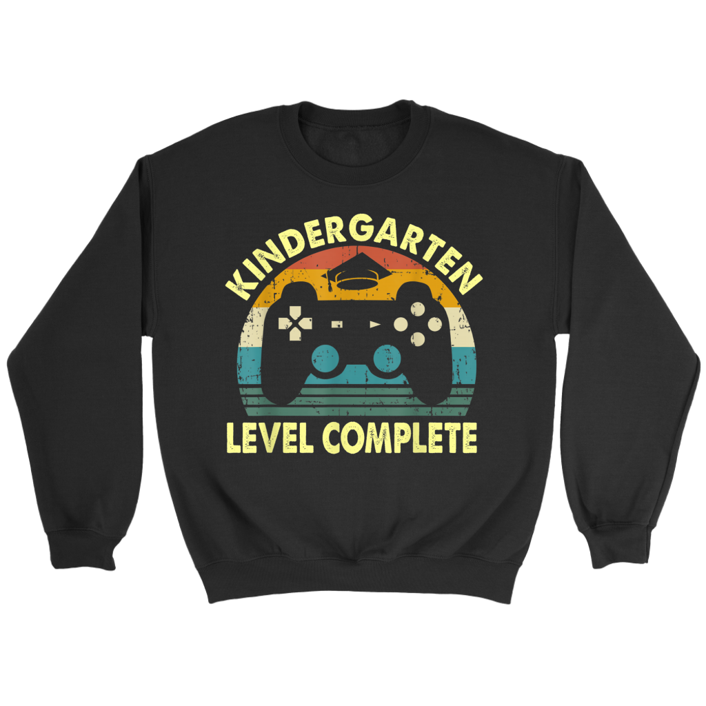 Kindergarten Level Complete Video Gamer Graduation Shirt Customizedclothing