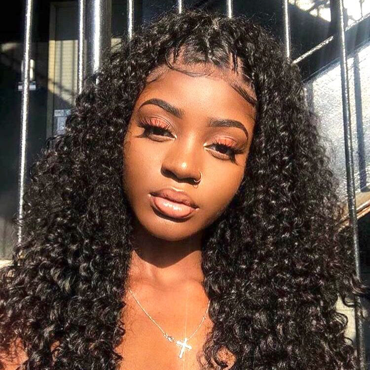jerry curl lace frontal
