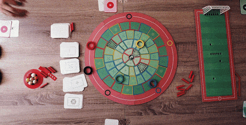 Olymplakks es el juego de mesa que contiene varios deportes dentro del mismo juego