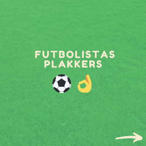 Futbolistas profesionales jugando a Plakks