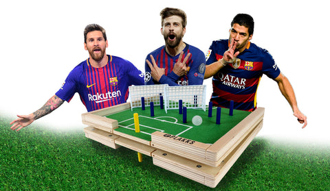 messi, pique y suarez ya tienen su juego Plakks