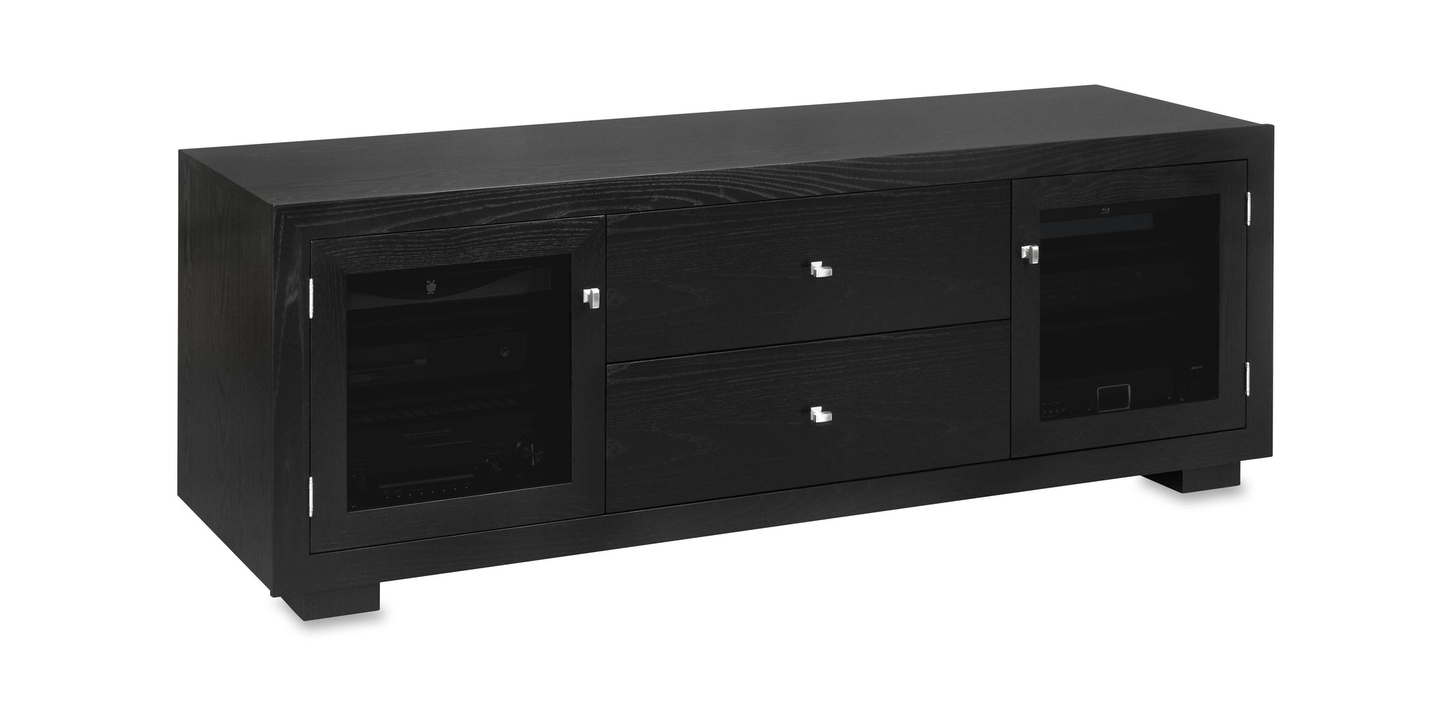 72 Wood Tv Stand With Media Storage Haven Standout Designs