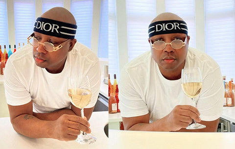 E-40 in 9FIVE St. James Clear Lens Glasses