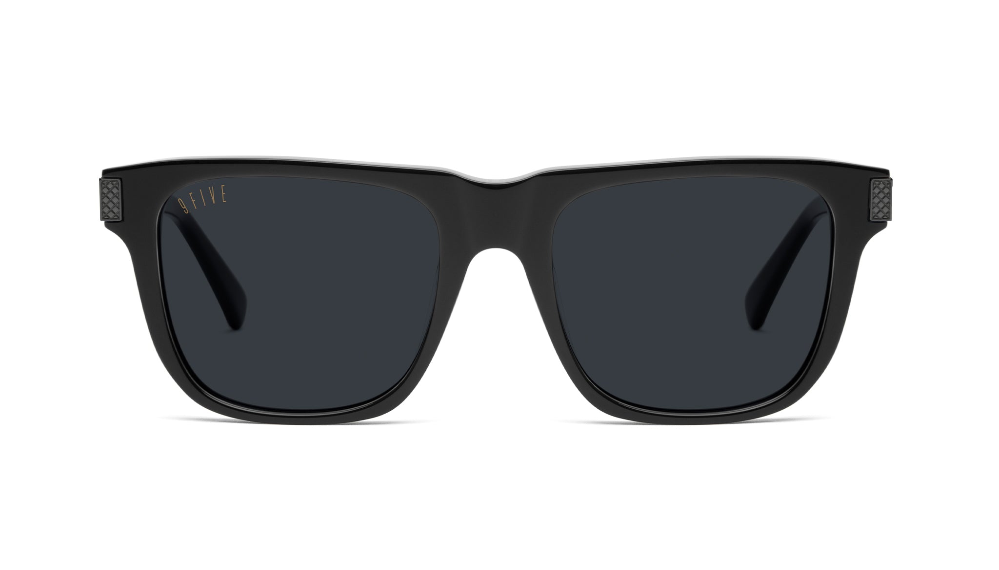 9FIVE Ocean Matte Black Sunglasses