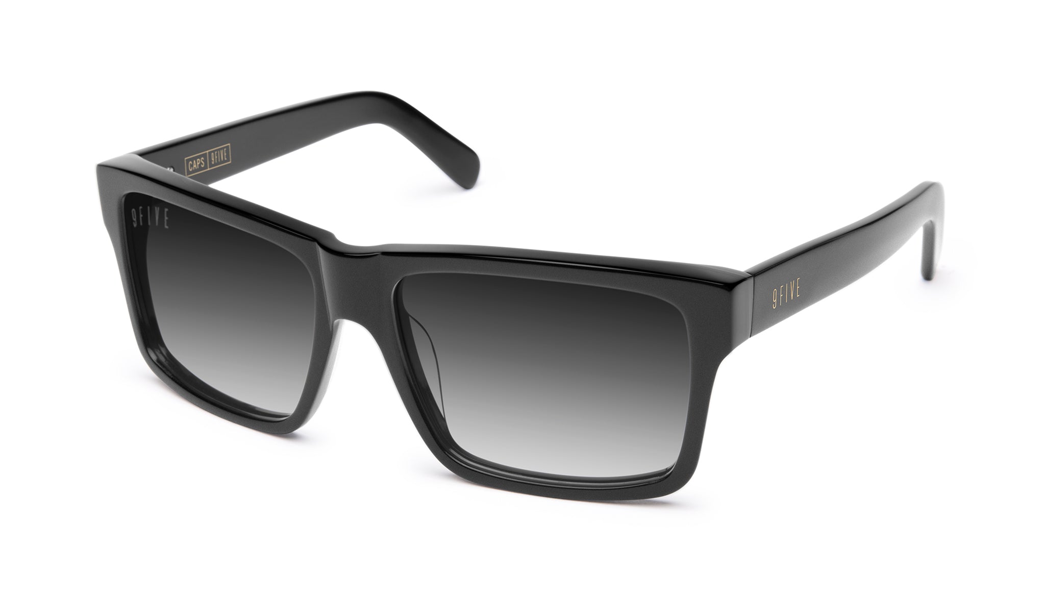 9FIVE Caps Matte Blackout - Gradient Sunglasses