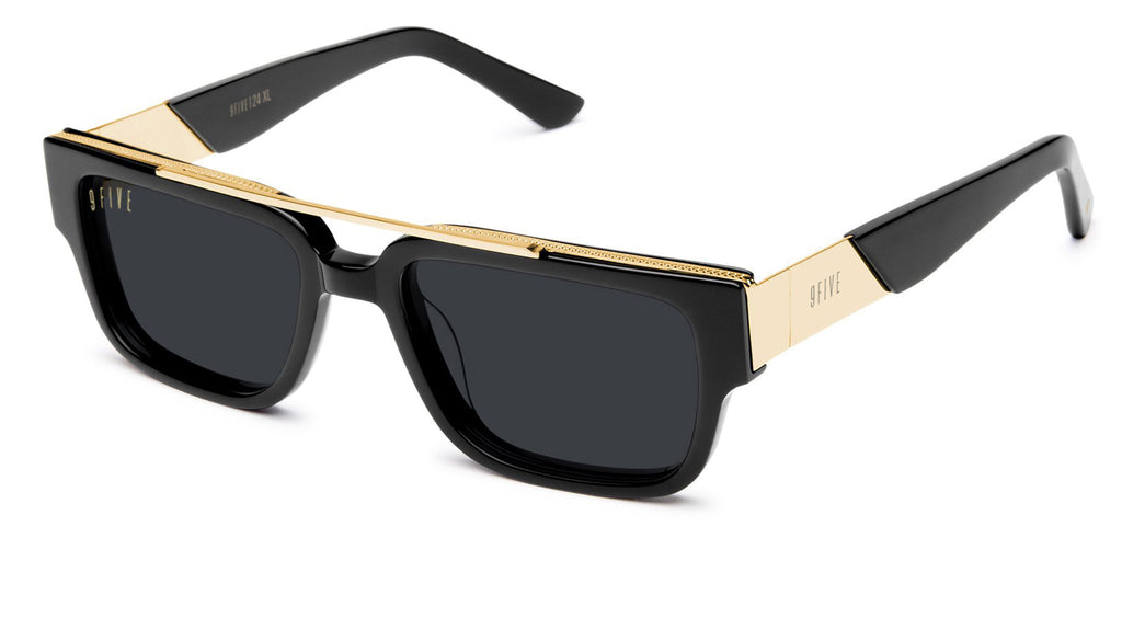 9FIVE 24 Black & 24K Gold Sunglasses – 9FIVE Eyewear