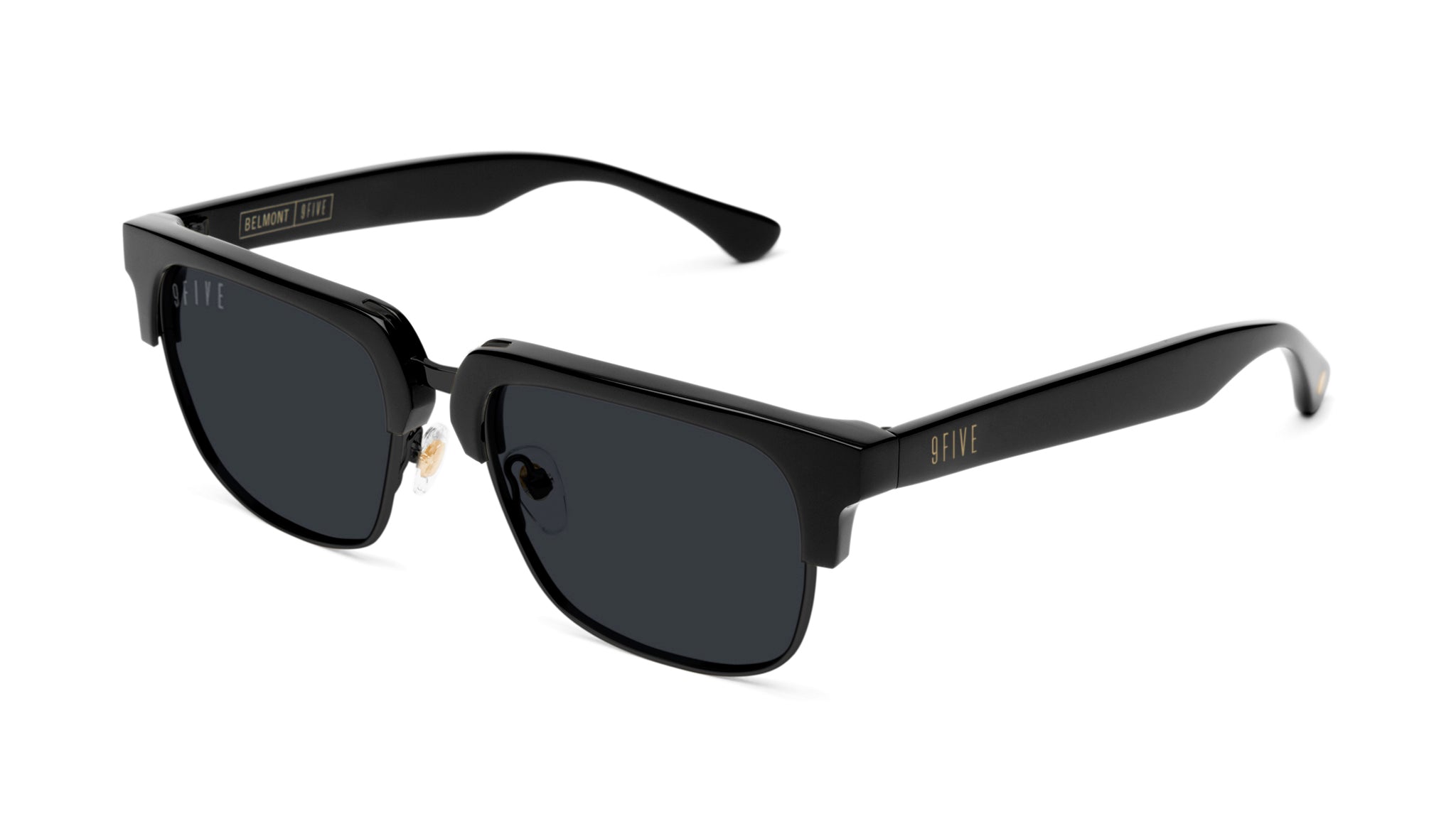 9five Belmont Matte Blackout Sunglasses 9five Eyewear 