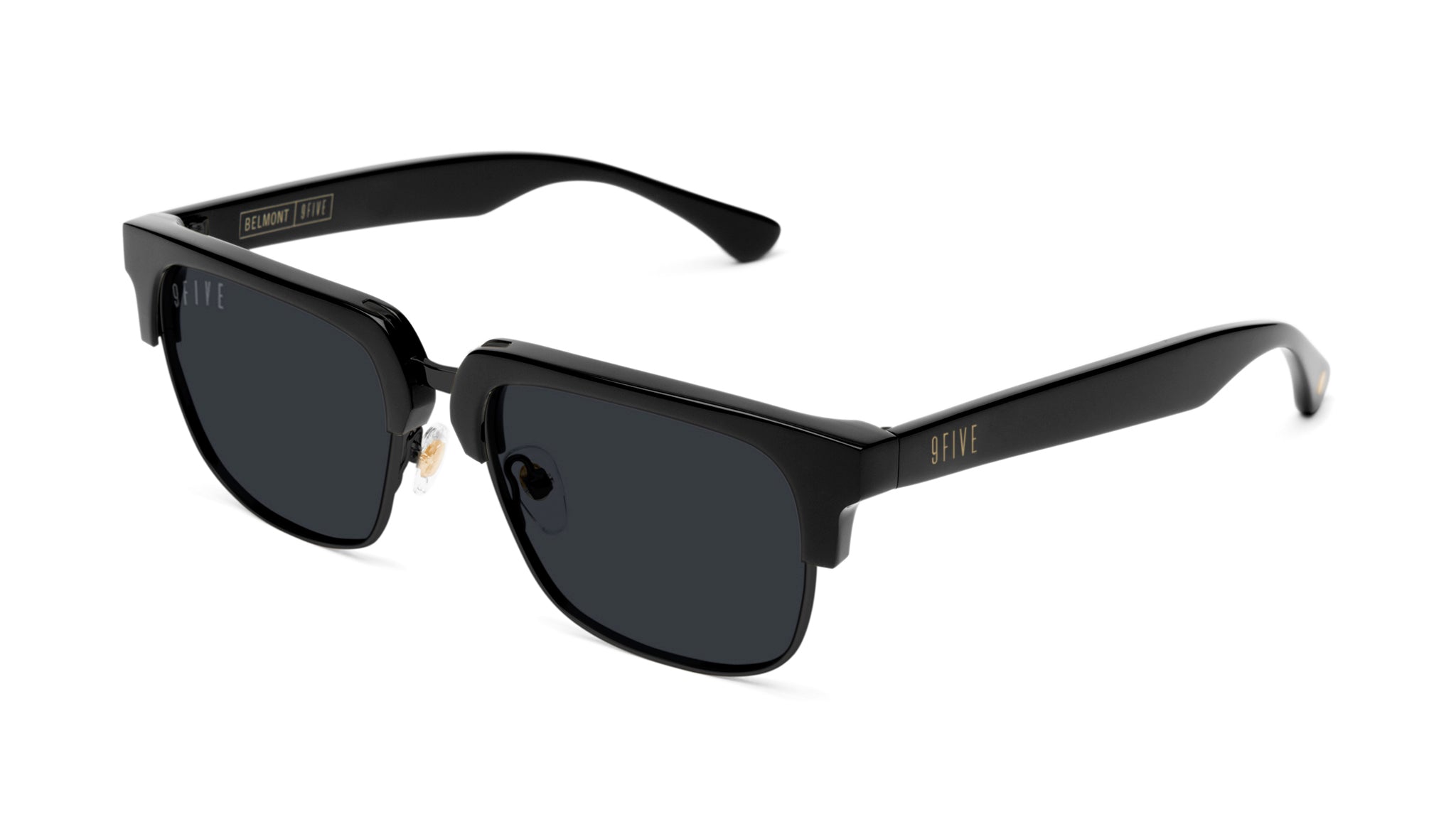 9FIVE Belmont Matte Blackout Sunglasses Rx