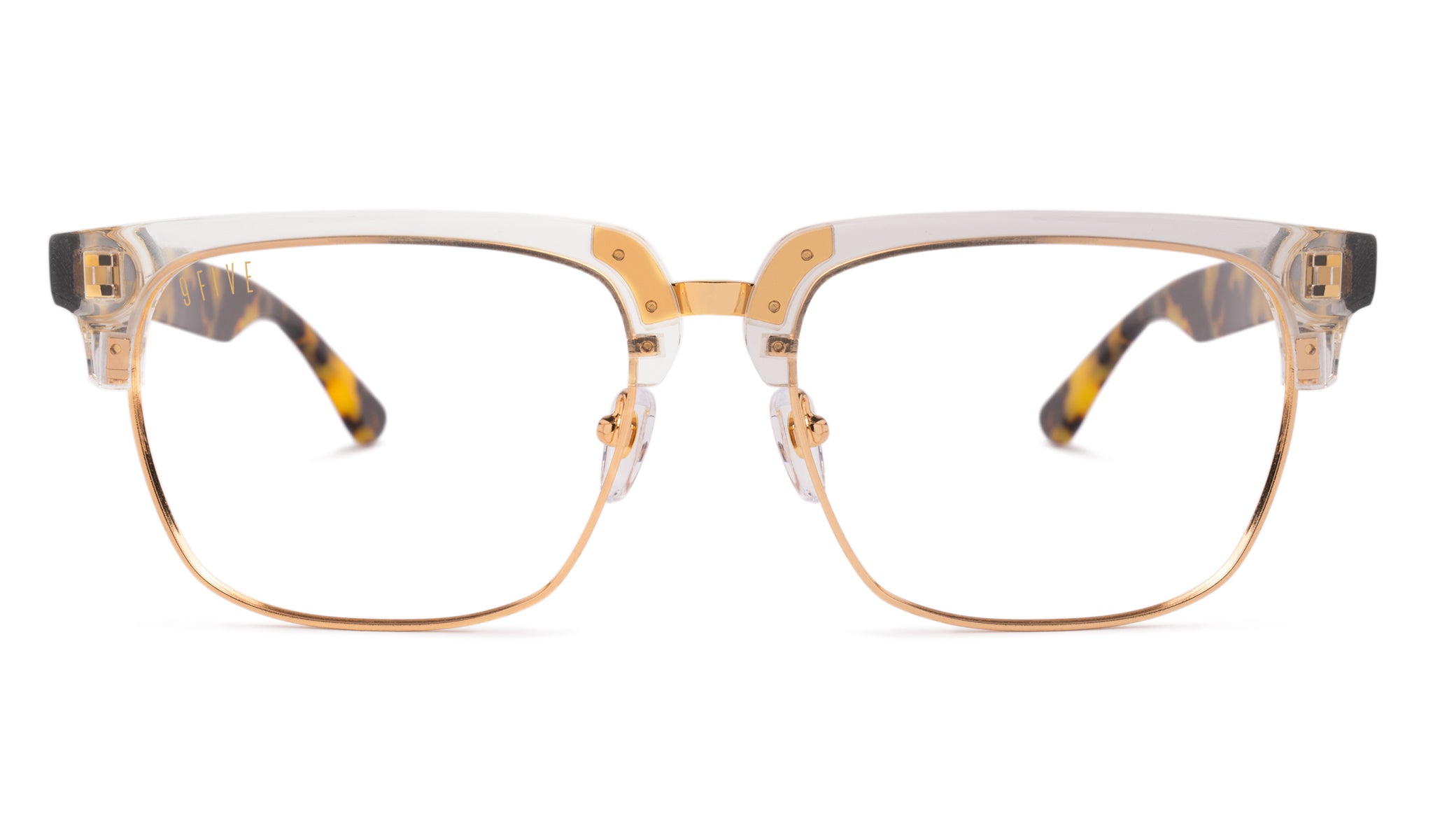 9FIVE Belmont XL Oasis Clear Lens Glasses