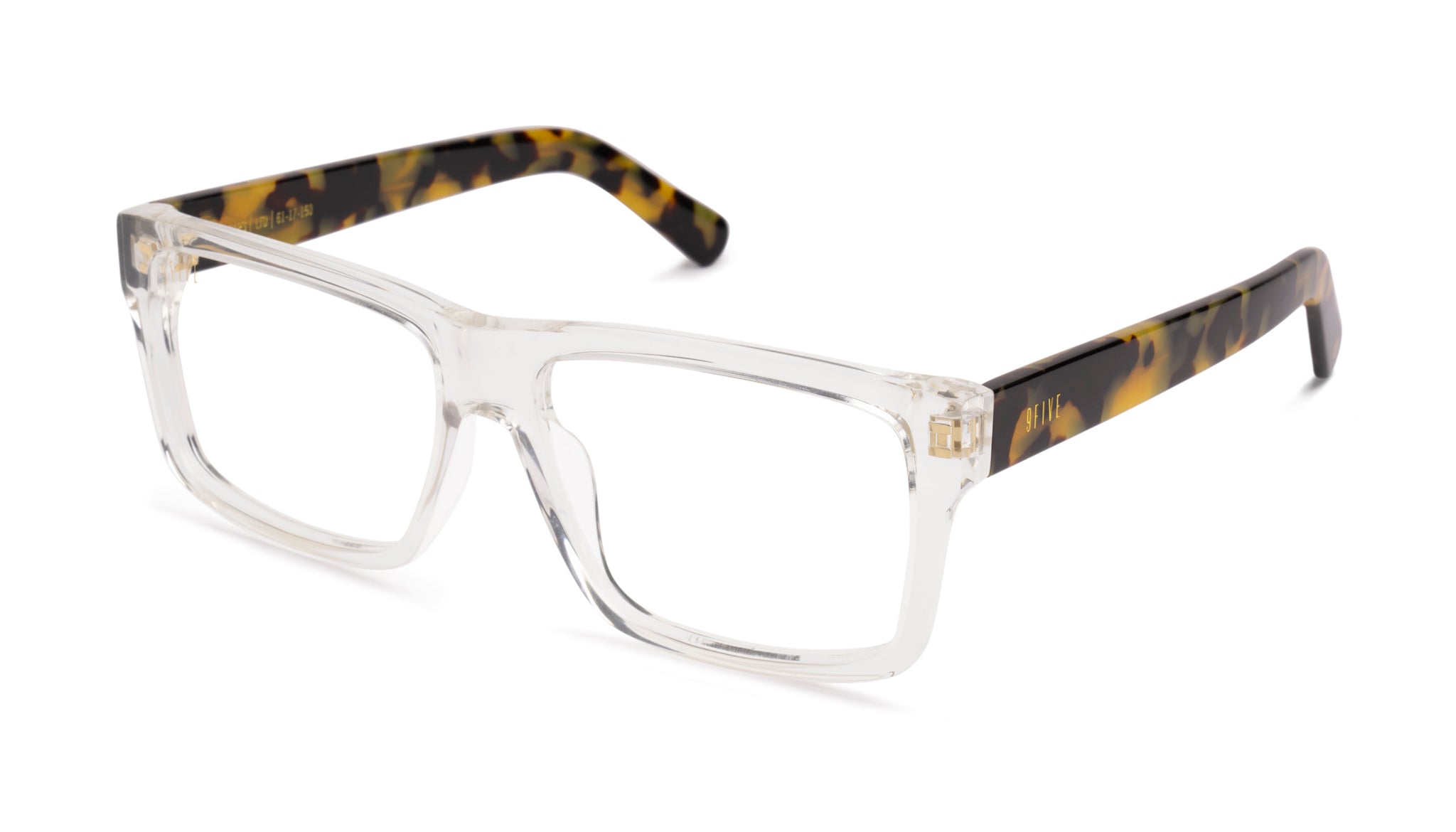 9FIVE Caps Oasis Clear Lens Glasses Rx