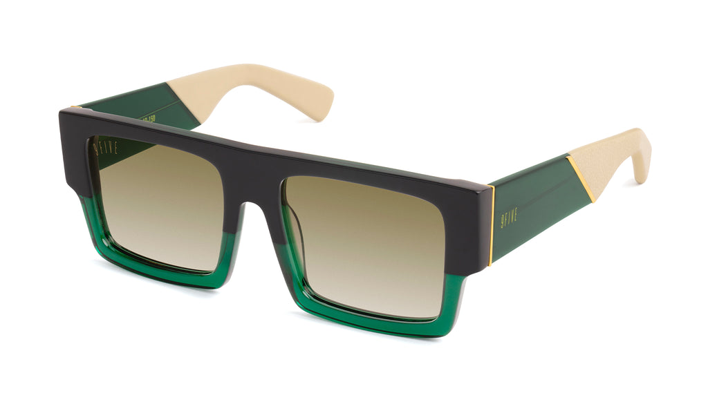 9Five Locks Tundra Green Sunglasses Pure Polarized