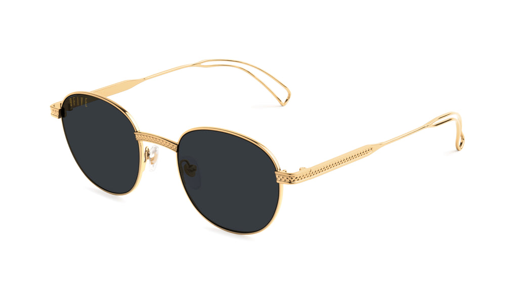 9FIVE Caps LX Ruby & 24K Gold Clear Lens Glasses Rx – 9FIVE Eyewear