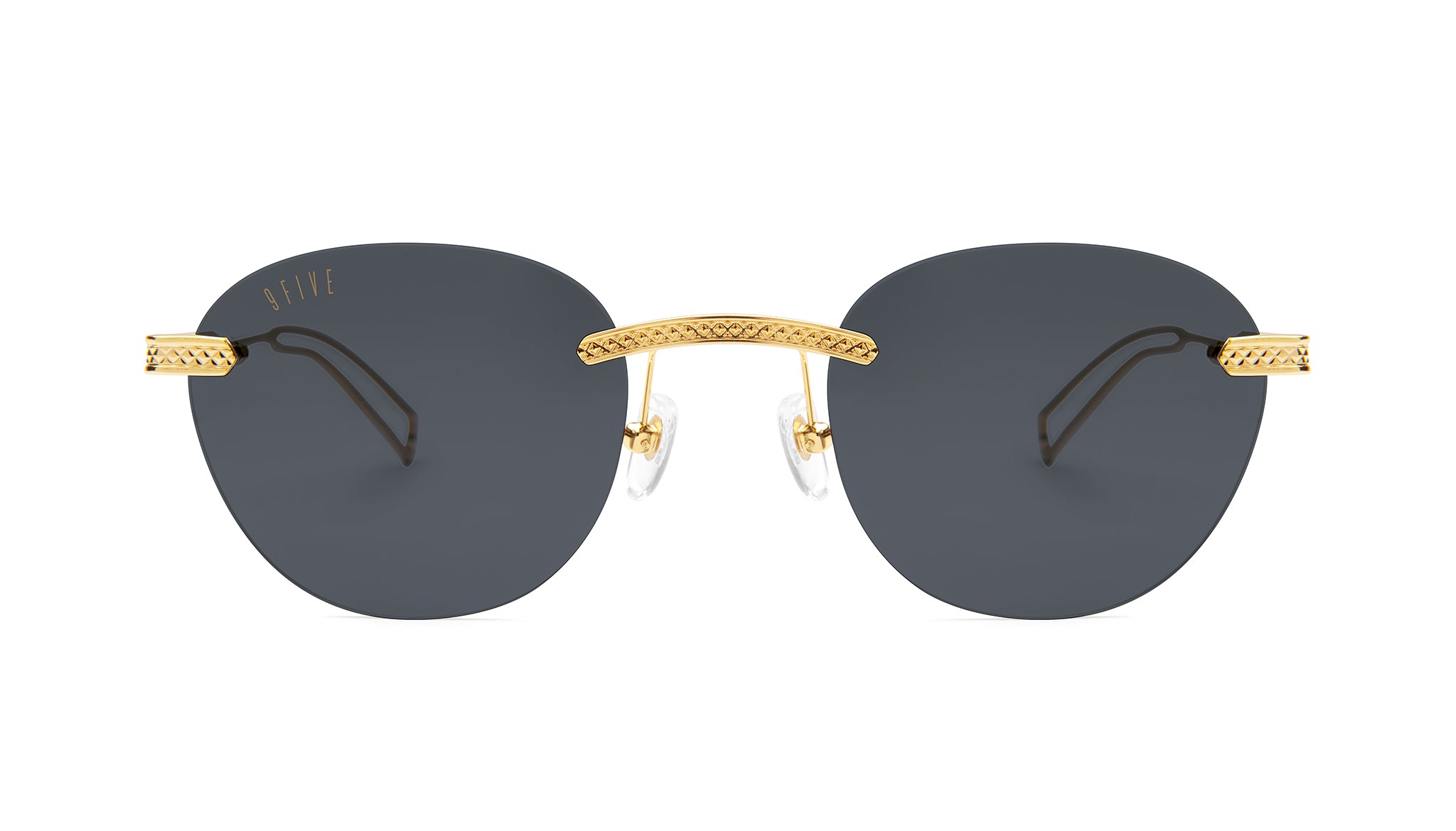 9FIVE Dime Lite 24K Gold Sunglasses