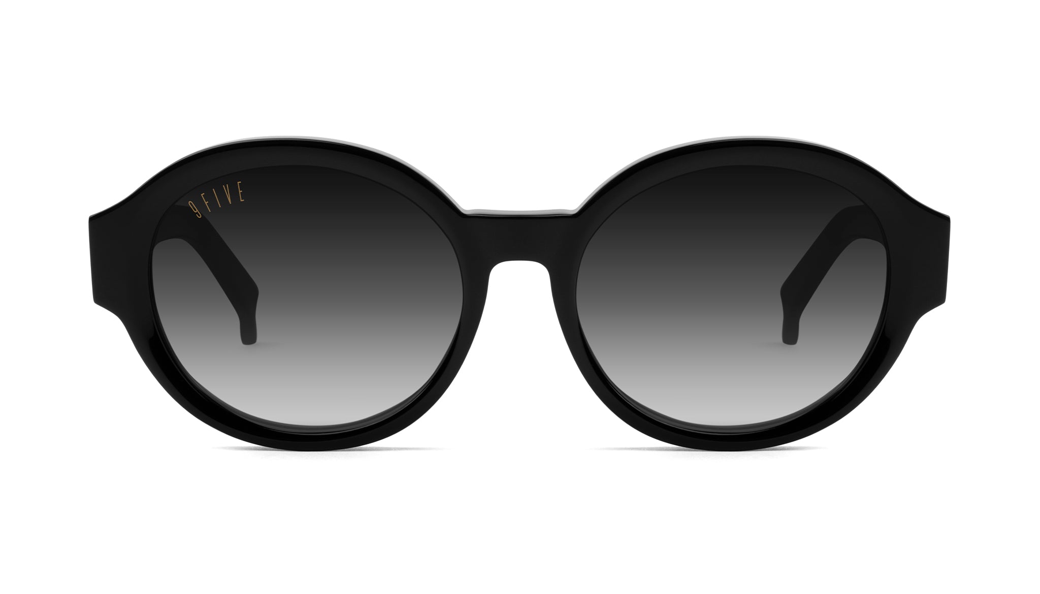 9FIVE Drips Black & 24K Gold - Gradient Sunglasses