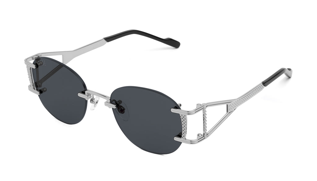 Black and Platinum Marcello sunglasses