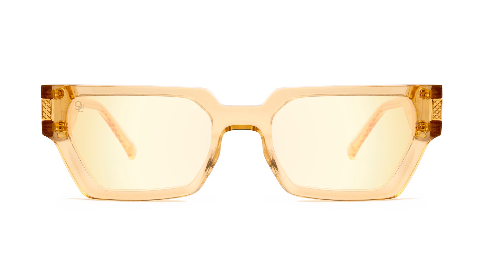 9FIVE Locks Gold Scale - Reflective Gold Sunglasses