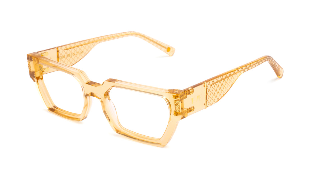 9FIVE Locks Gold Scale - Reflective Gold Sunglasses – 9FIVE Eyewear