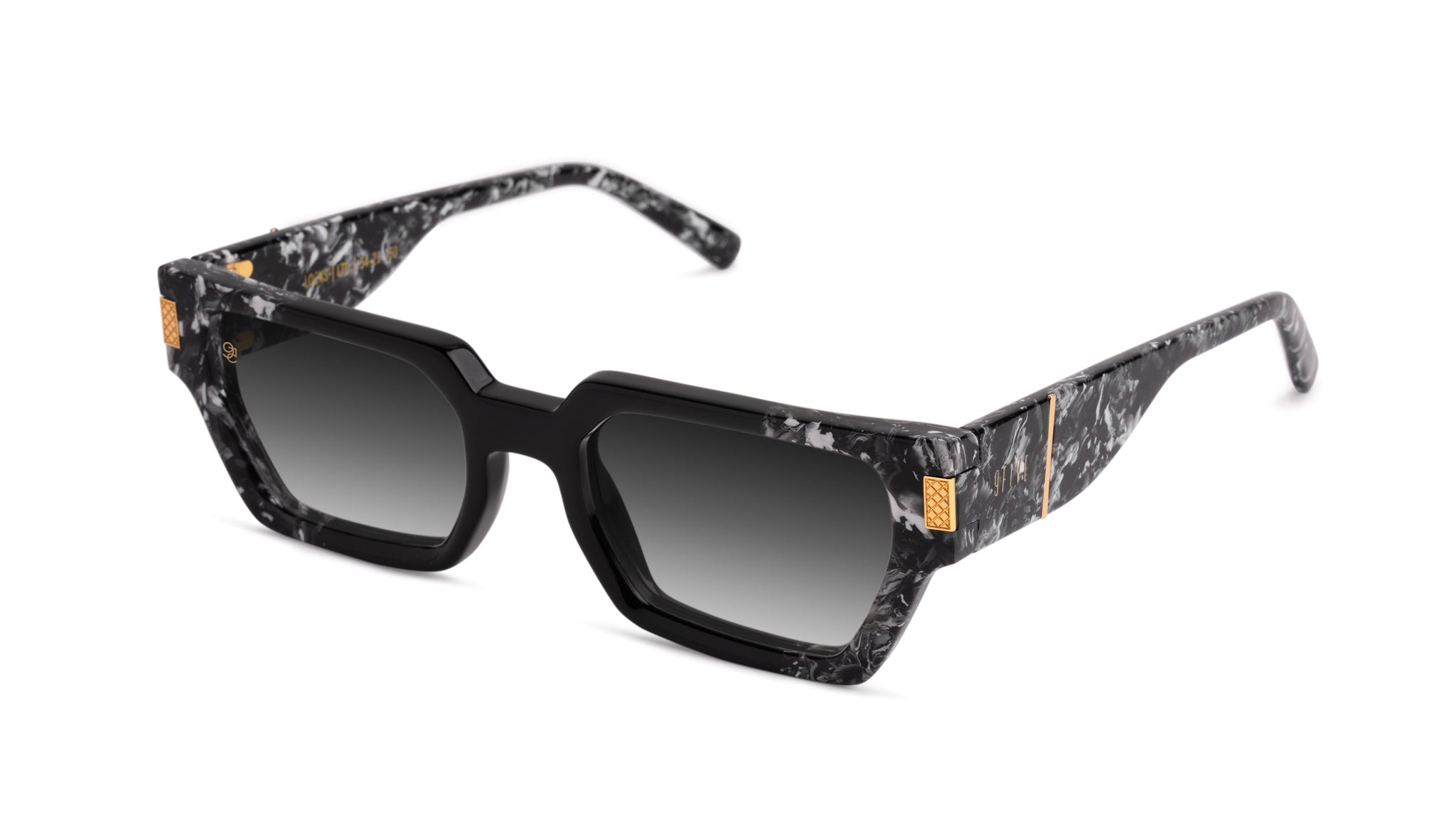 9FIVE Locks Black & White Onyx - Gradient Sunglasses