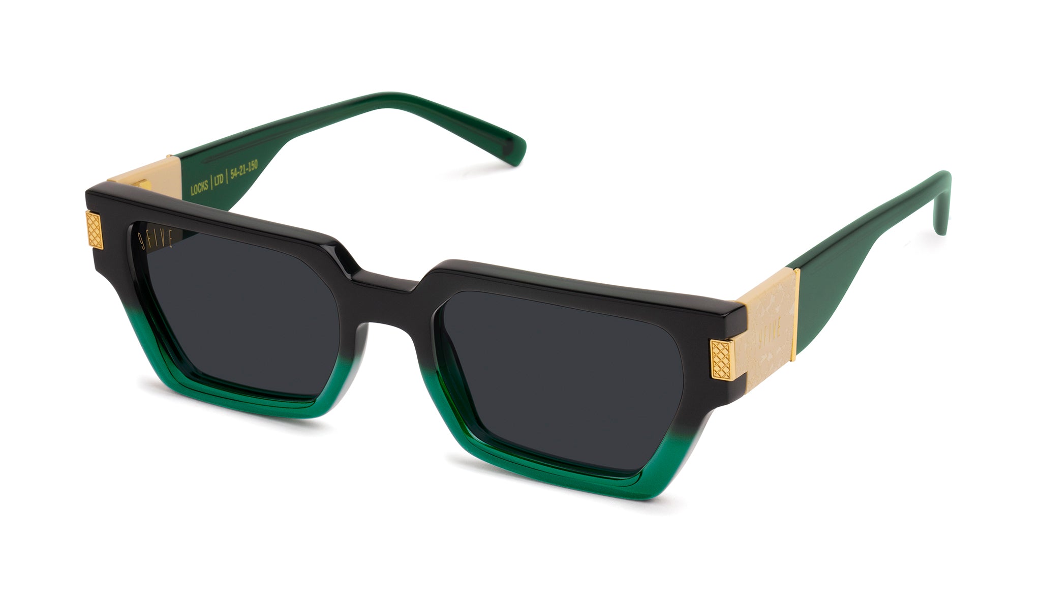 9FIVE Locks Tundra Green Sunglasses