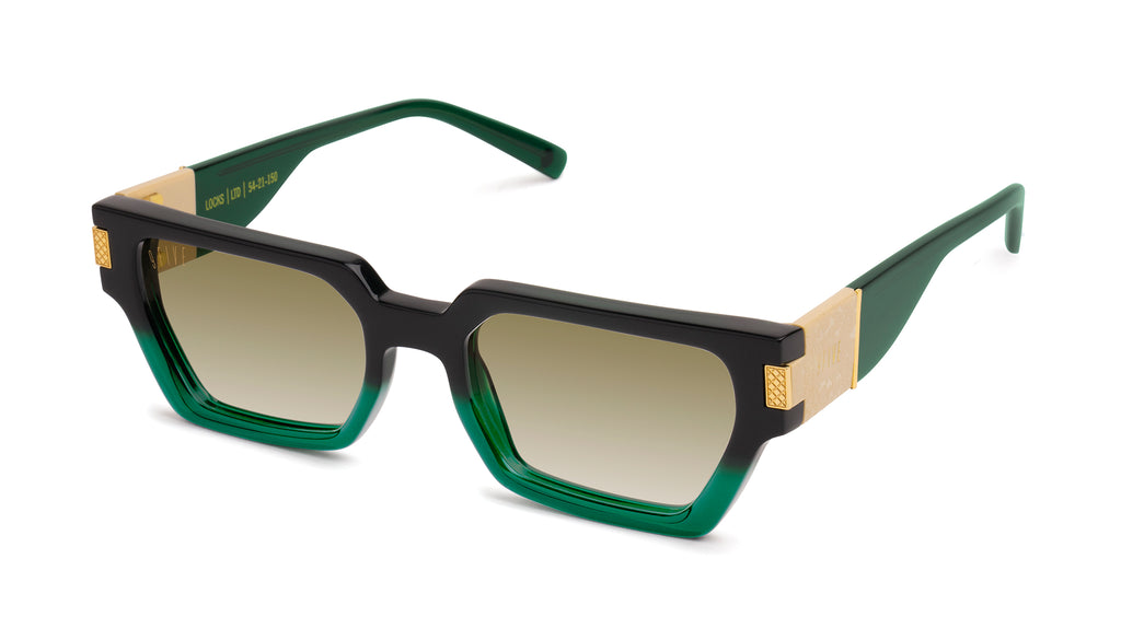 9Five Locks Tundra Green Sunglasses Pure Polarized