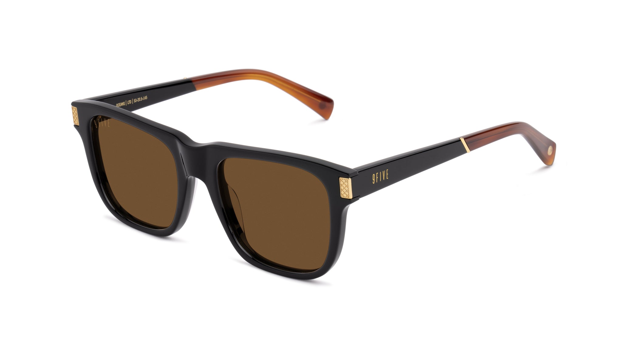 9FIVE Ocean Black & Bourbon Sunglasses Rx