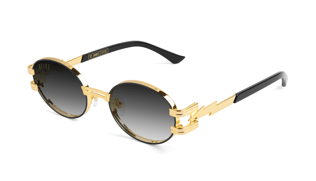 9FIVE 22 Black & 24K Gold Sunglasses – 9FIVE Eyewear