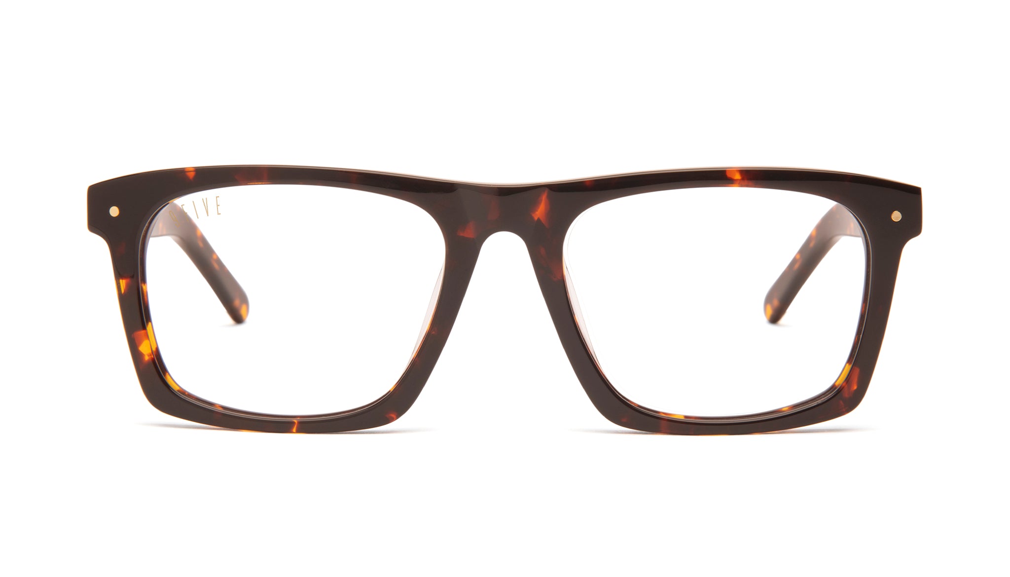 9FIVE One Tortoise Clear Lens Glasses Rx