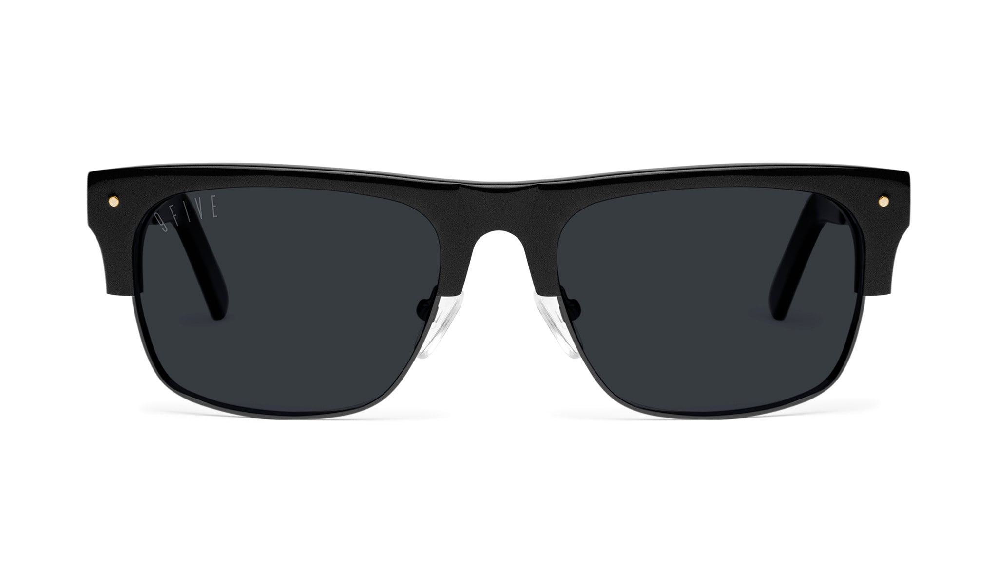 9FIVE Two Matte Blackout Sunglasses