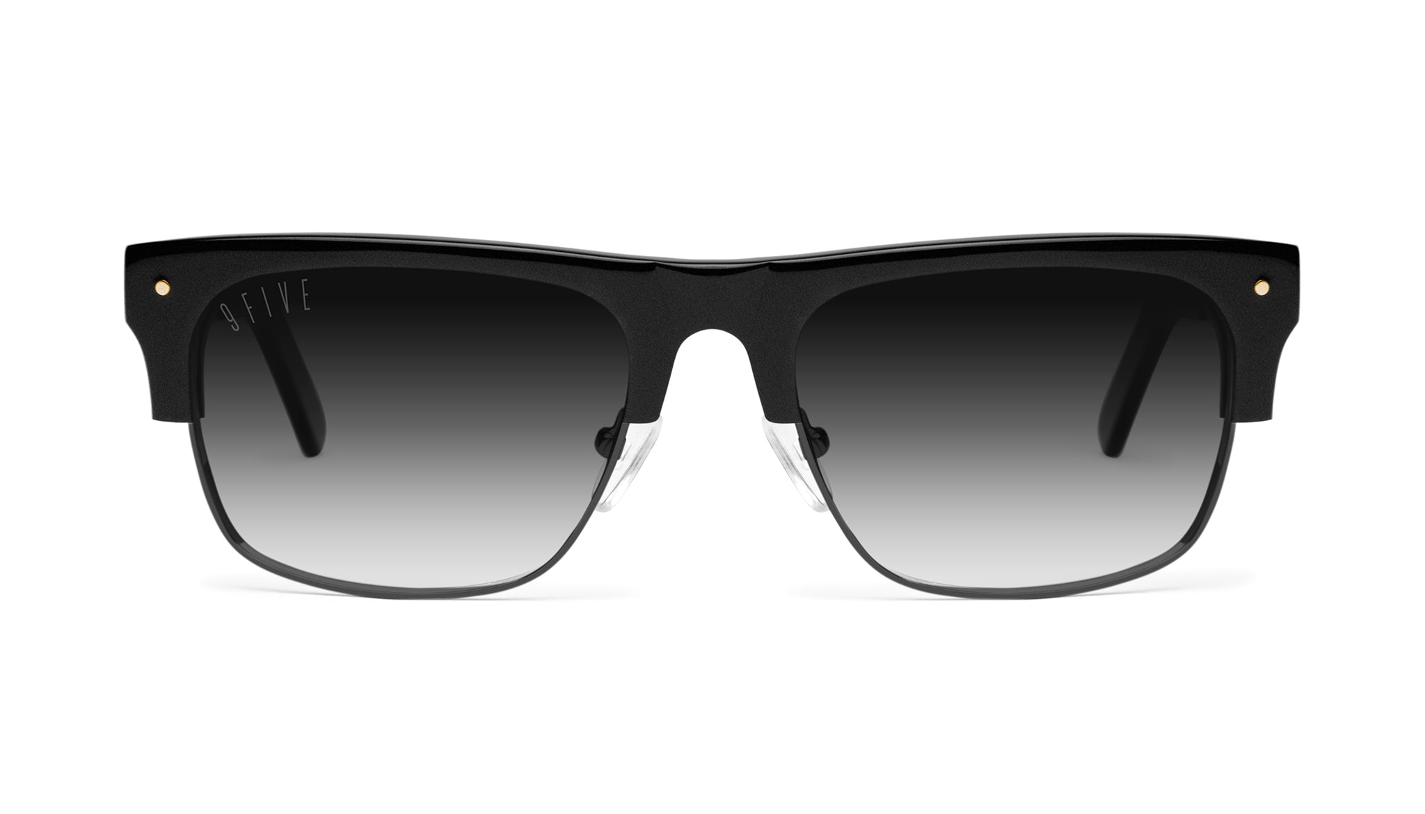 9FIVE Two Matte Blackout - Gradient Sunglasses