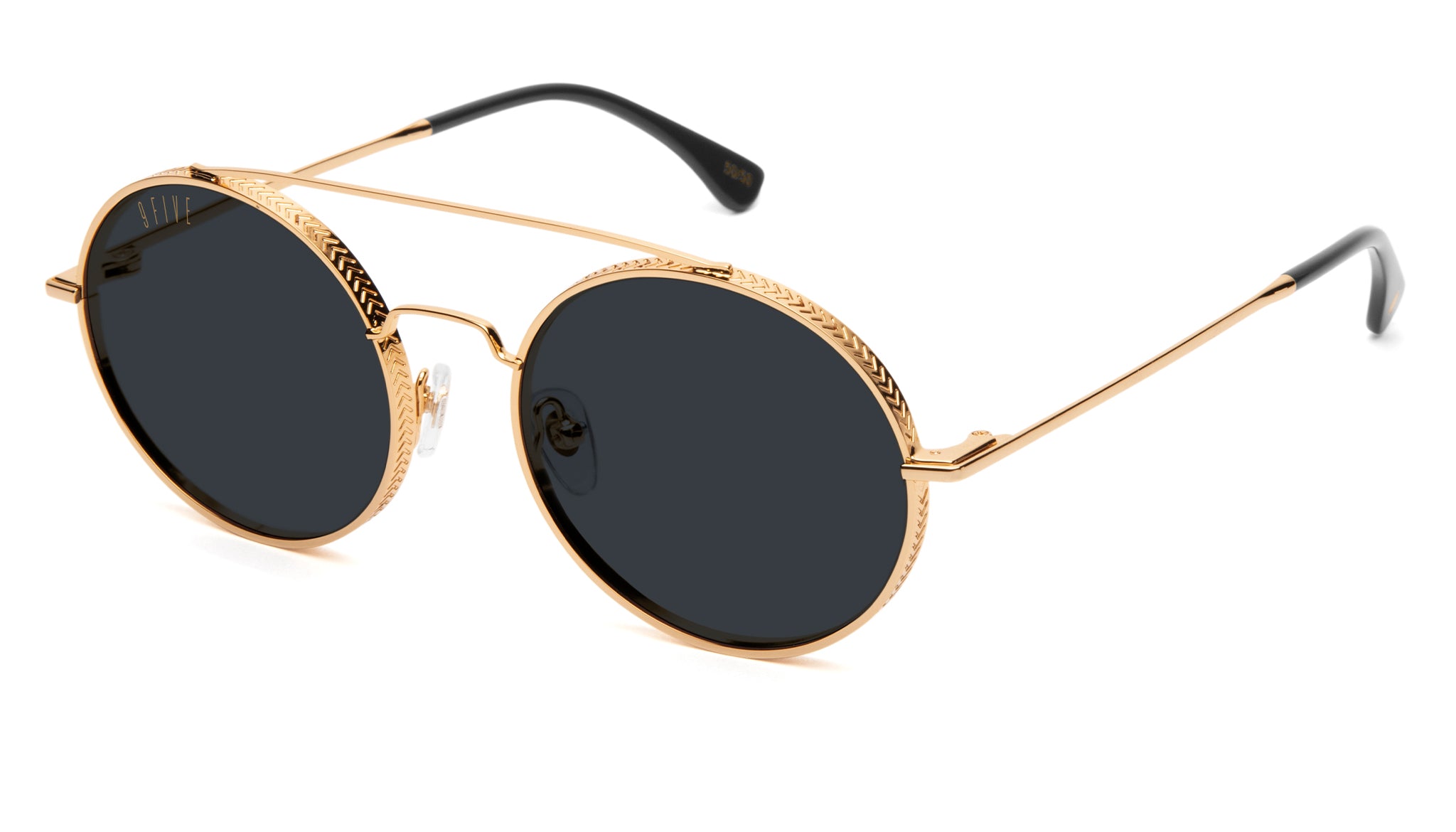 9FIVE 50-50 XL 24K Gold Sunglasses Rx