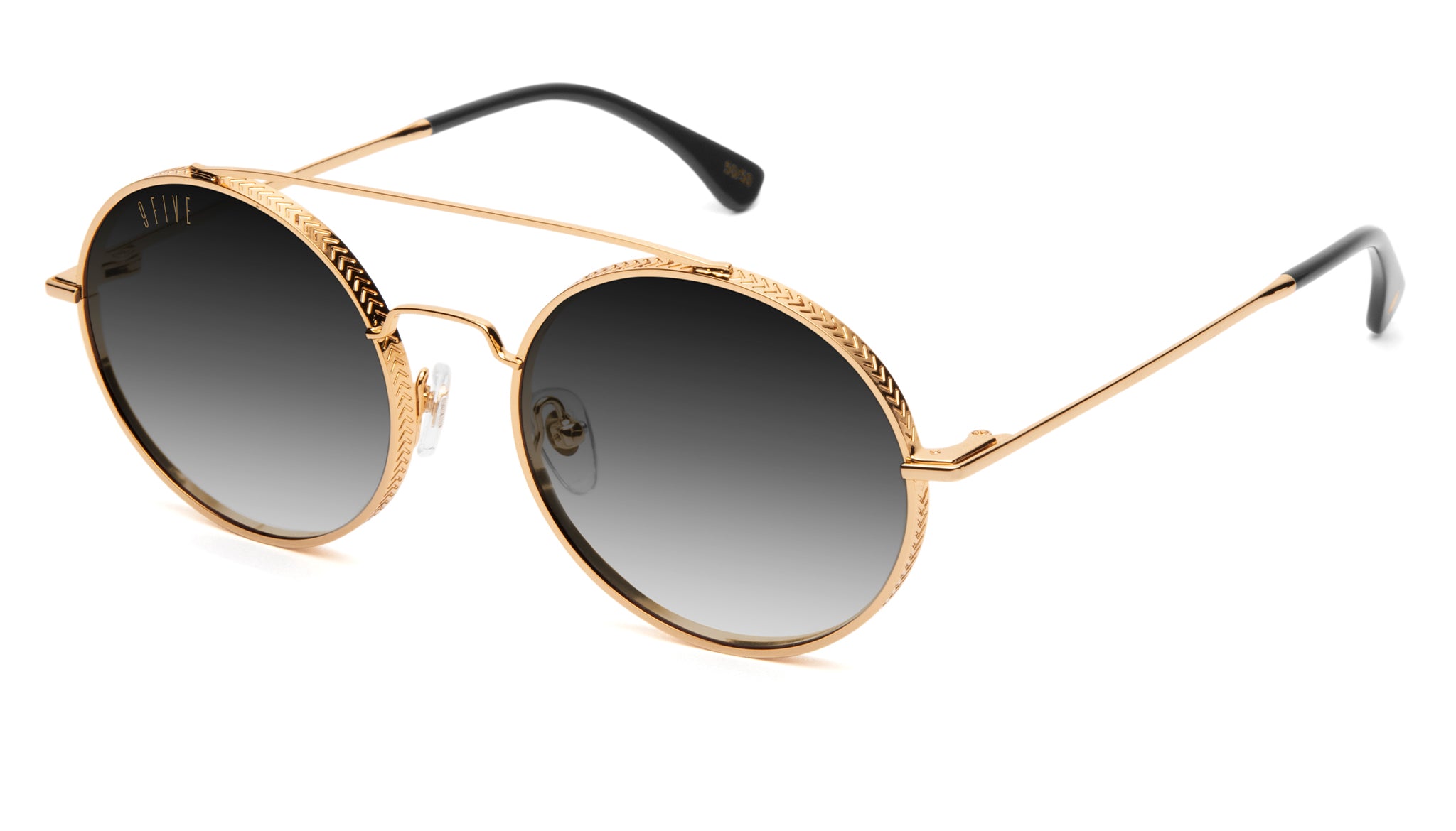 9FIVE 50-50 XL 24K Gold - Gradient Sunglasses