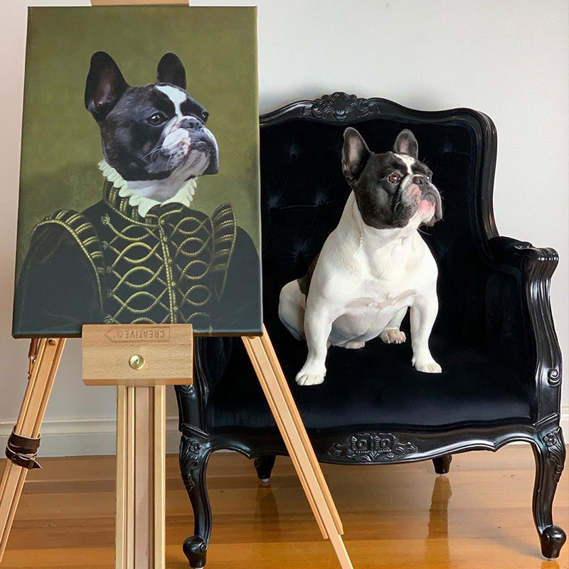 The Noble Custom Pet Portrait Canvas