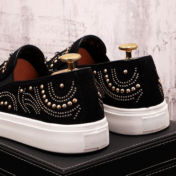 designer rhinestone sneakers