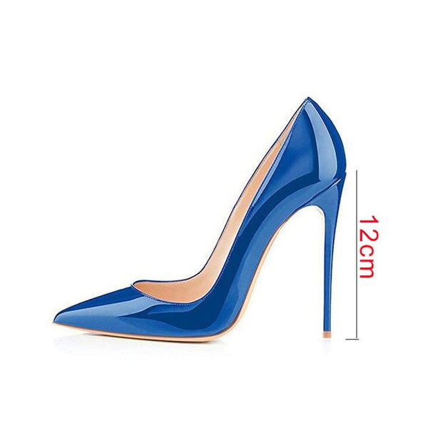 royal blue heels size 12