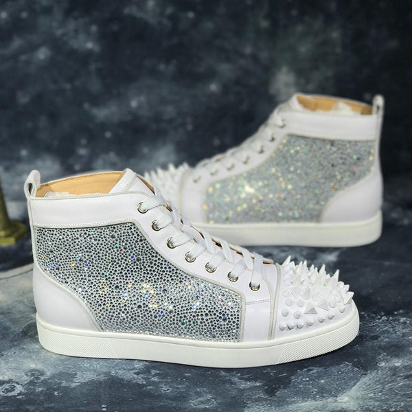 glitter bottom shoes