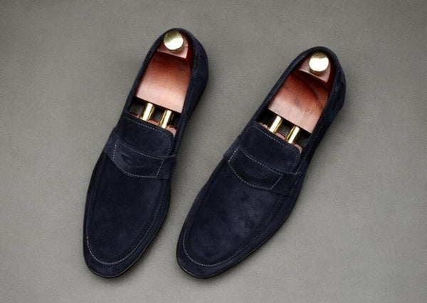 casual penny loafers mens