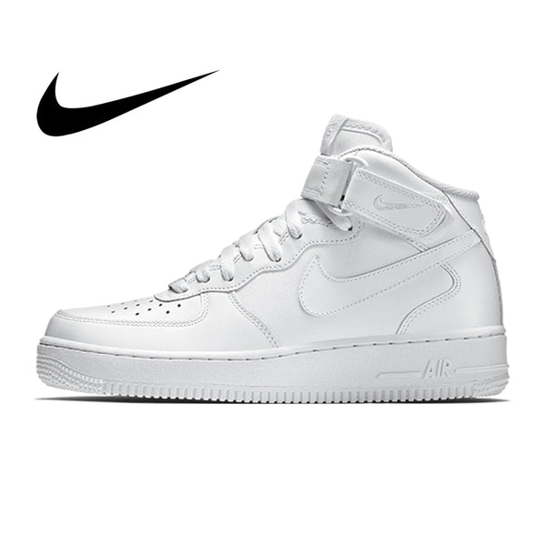 nike air force 1 mens high top white