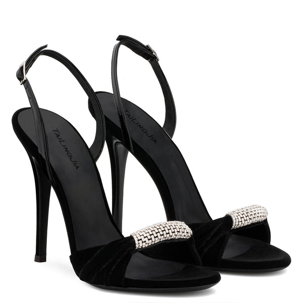 elegant black evening shoes
